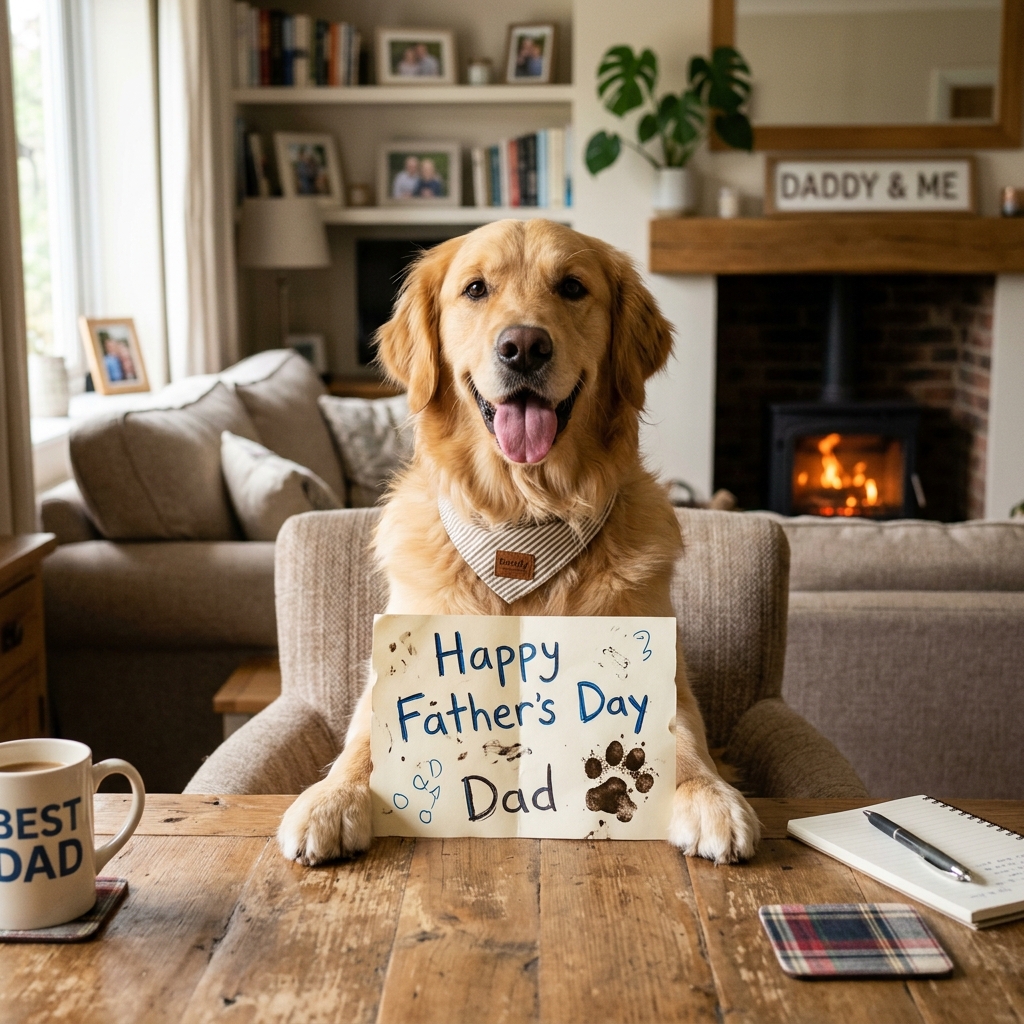 Happy Father's Day From Your Dog 🐾 A Letter to Dad