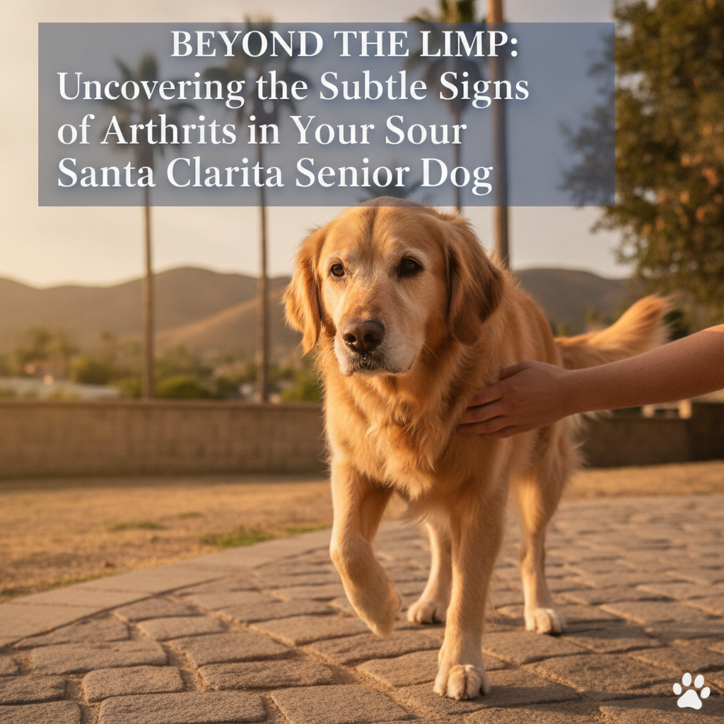 Beyond the Limp: Uncovering the Subtle Signs of Arthritis in Your Santa Clarita Senior Dog