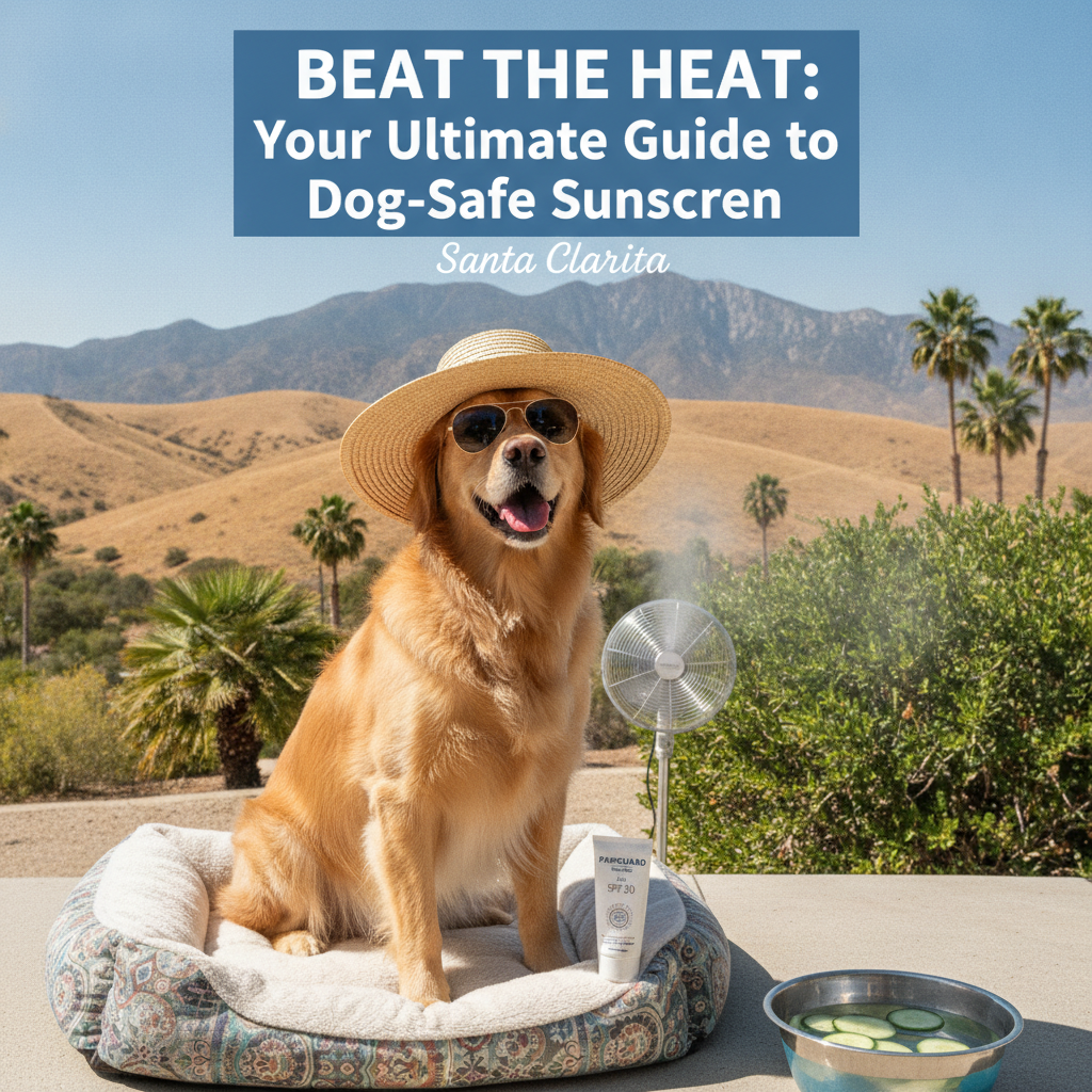 Beat the Heat: Your Ultimate Guide to Dog-Safe Sunscreen in Santa Clarita
