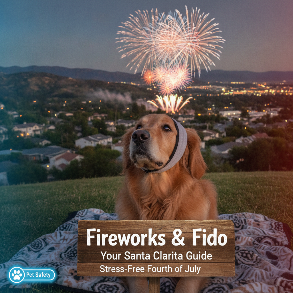 Fireworks & Fido: Your Santa Clarita Guide to a Stress-Free Fourth of July