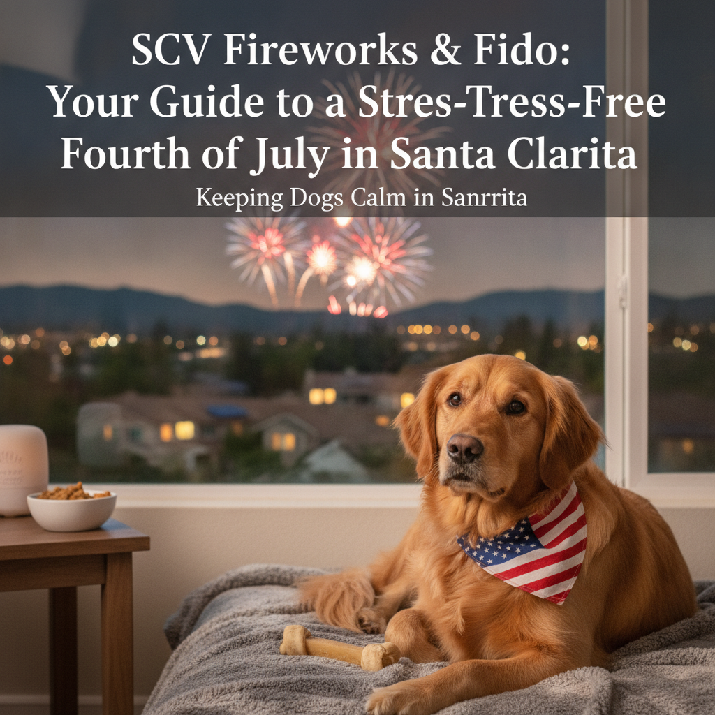 SCV Fireworks & Fido: Your Guide to a Stress-Free Fourth of July in Santa Clarita