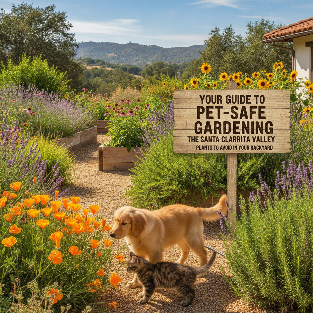 Your Guide to Pet-Safe Gardening in the Santa Clarita Valley