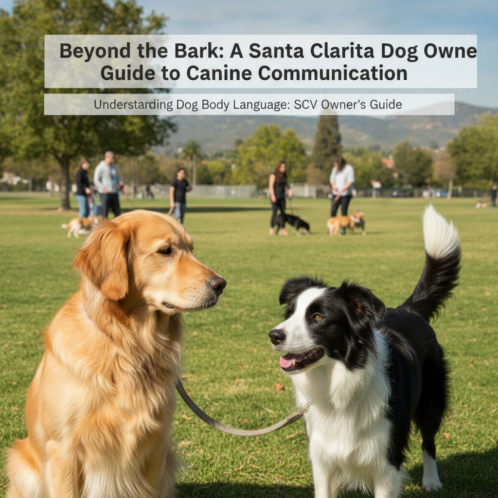 Beyond the Bark: A Santa Clarita Dog Owner's Guide to Canine Communication