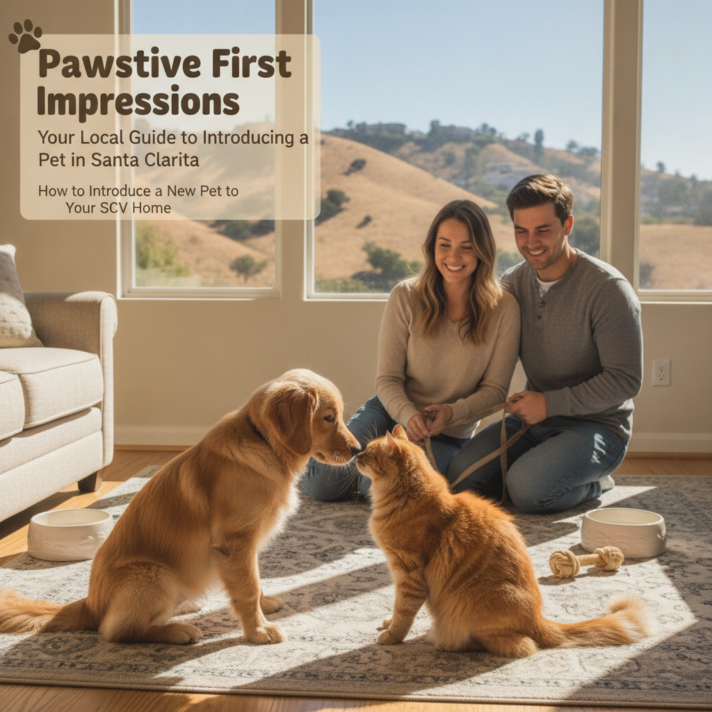 Pawsitive First Impressions: Your Local Guide to Introducing a New Pet in Santa Clarita