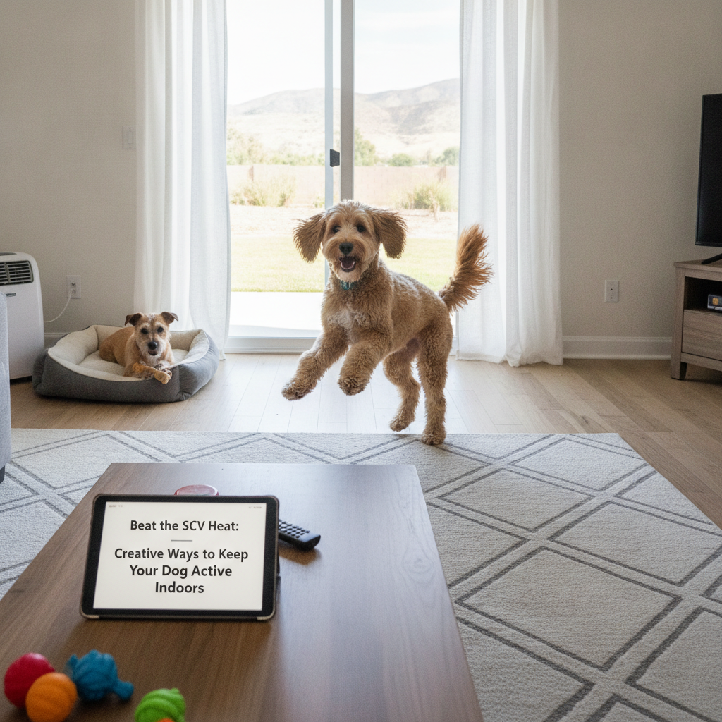 Beat the SCV Heat: Creative Ways to Keep Your Dog Active Indoors