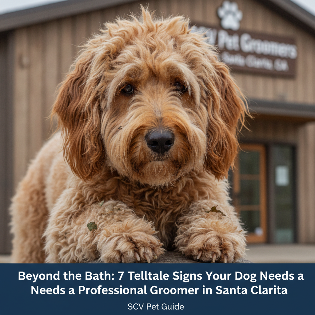 Beyond the Bath: 7 Telltale Signs Your Dog Needs a Professional Groomer in Santa Clarita