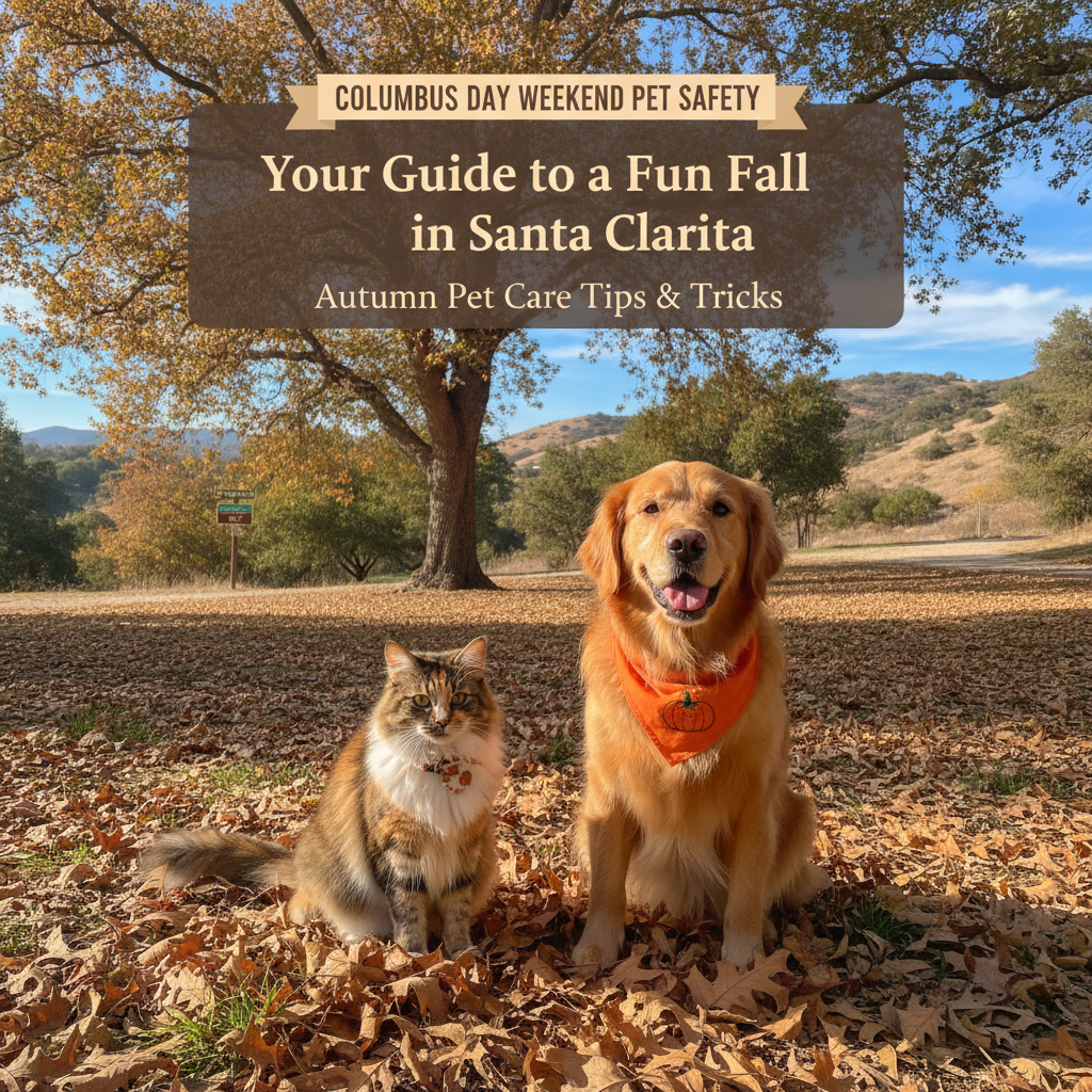 Columbus Day Weekend Pet Safety: Your Guide to a Fun Fall in Santa Clarita
