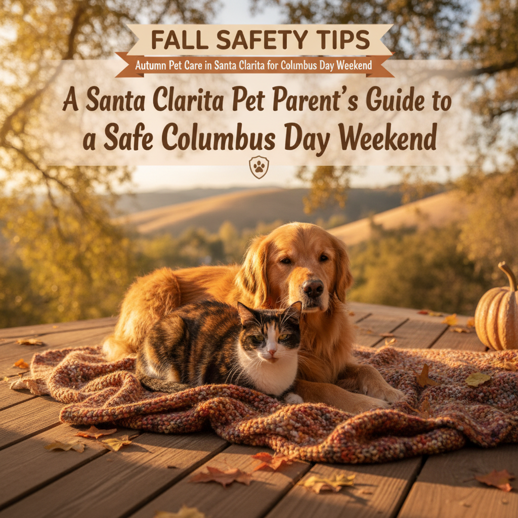 A Santa Clarita Pet Parent's Guide to a Safe Columbus Day Weekend