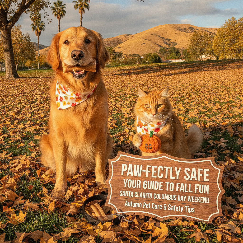 Paw-fectly Safe: Your Guide to Fall Fun in Santa Clarita this Columbus Day Weekend