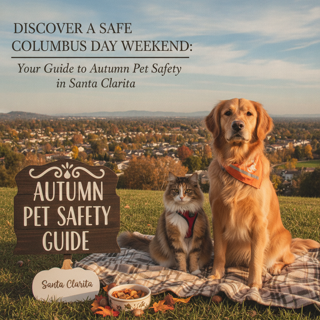 Discover a Safe Columbus Day Weekend: Your Guide to Autumn Pet Safety in Santa Clarita