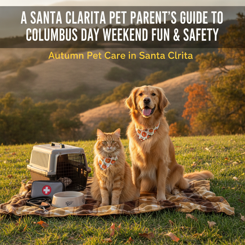 A Santa Clarita Pet Parent's Guide to Columbus Day Weekend Fun & Safety