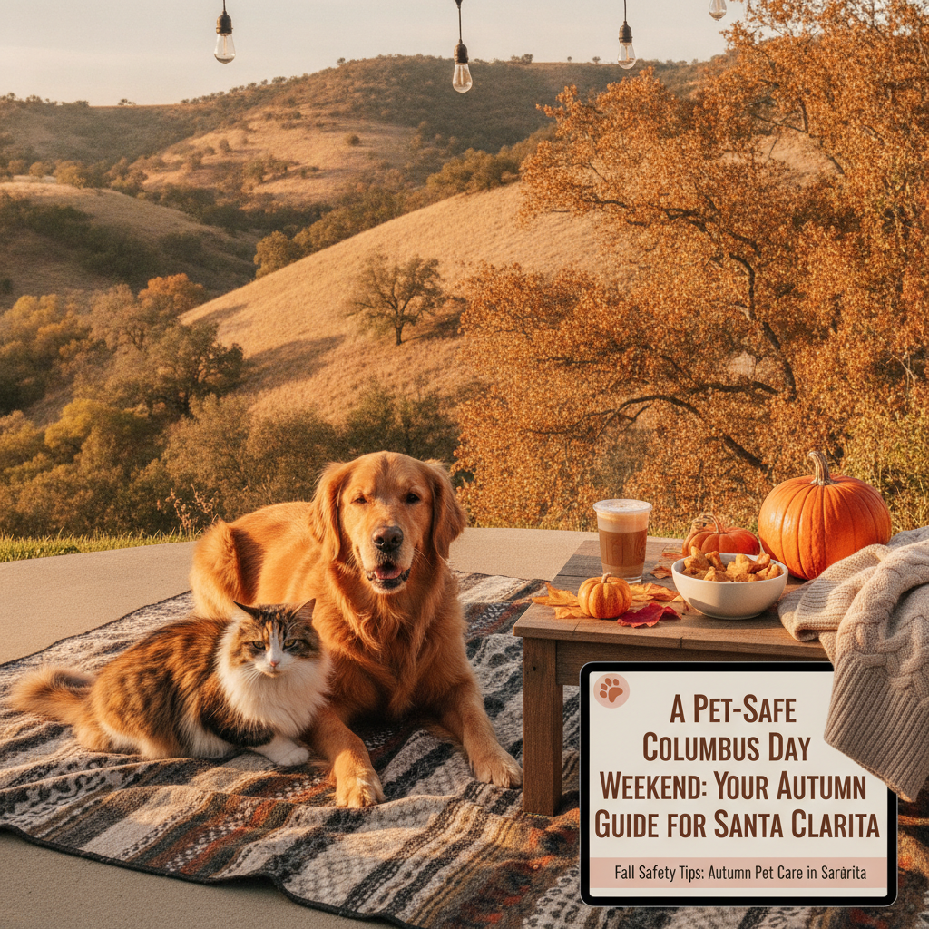 A Pet-Safe Columbus Day Weekend: Your Autumn Guide for Santa Clarita