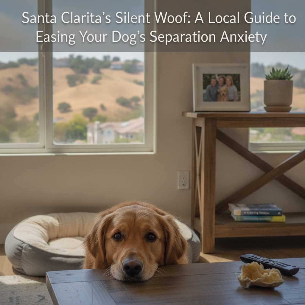 Santa Clarita's Silent Woof: A Local Guide to Easing Your Dog's Separation Anxiety