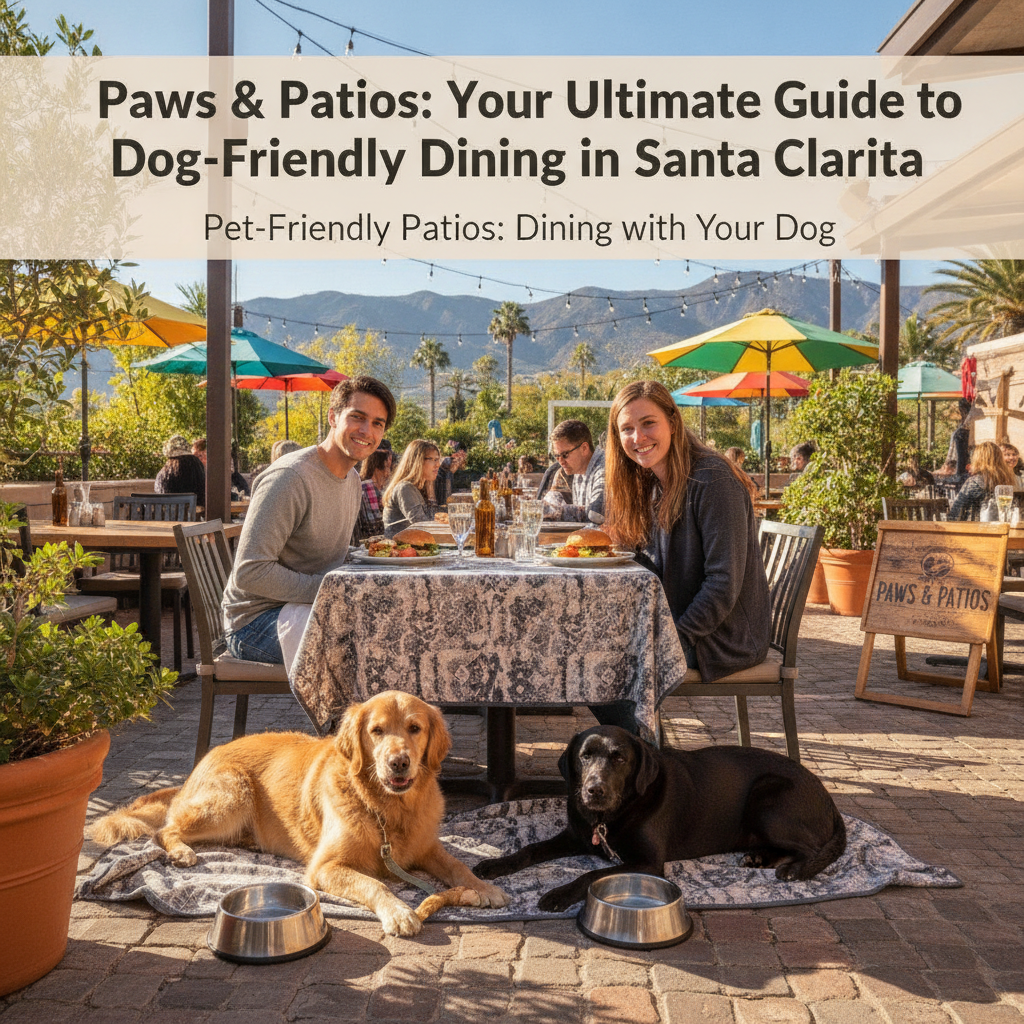 Paws & Patios: Your Ultimate Guide to Dog-Friendly Dining in Santa Clarita