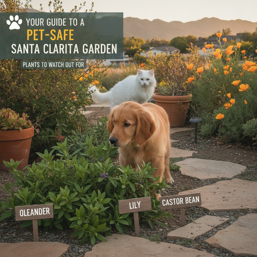 Your Guide to a Pet-Safe Santa Clarita Garden: Plants to Watch Out For
