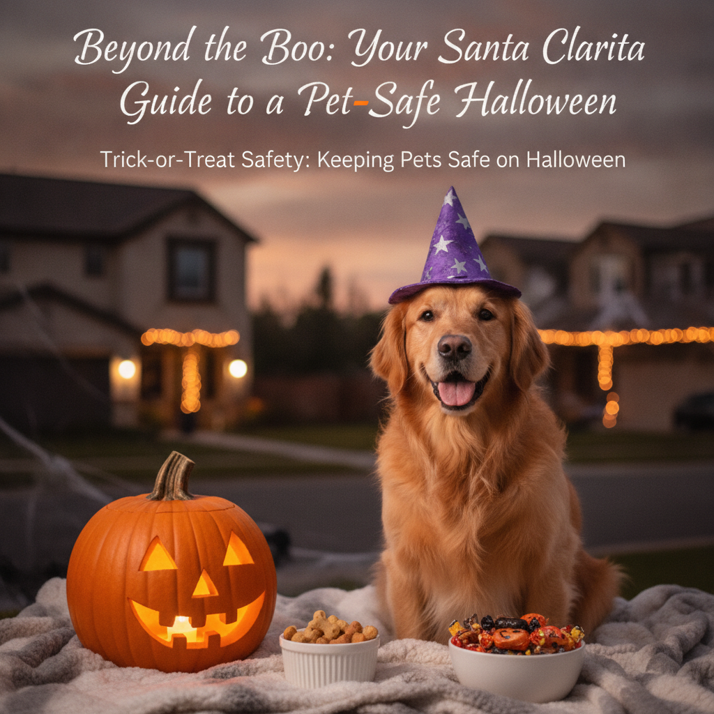 Beyond the Boo: Your Santa Clarita Guide to a Pet-Safe Halloween