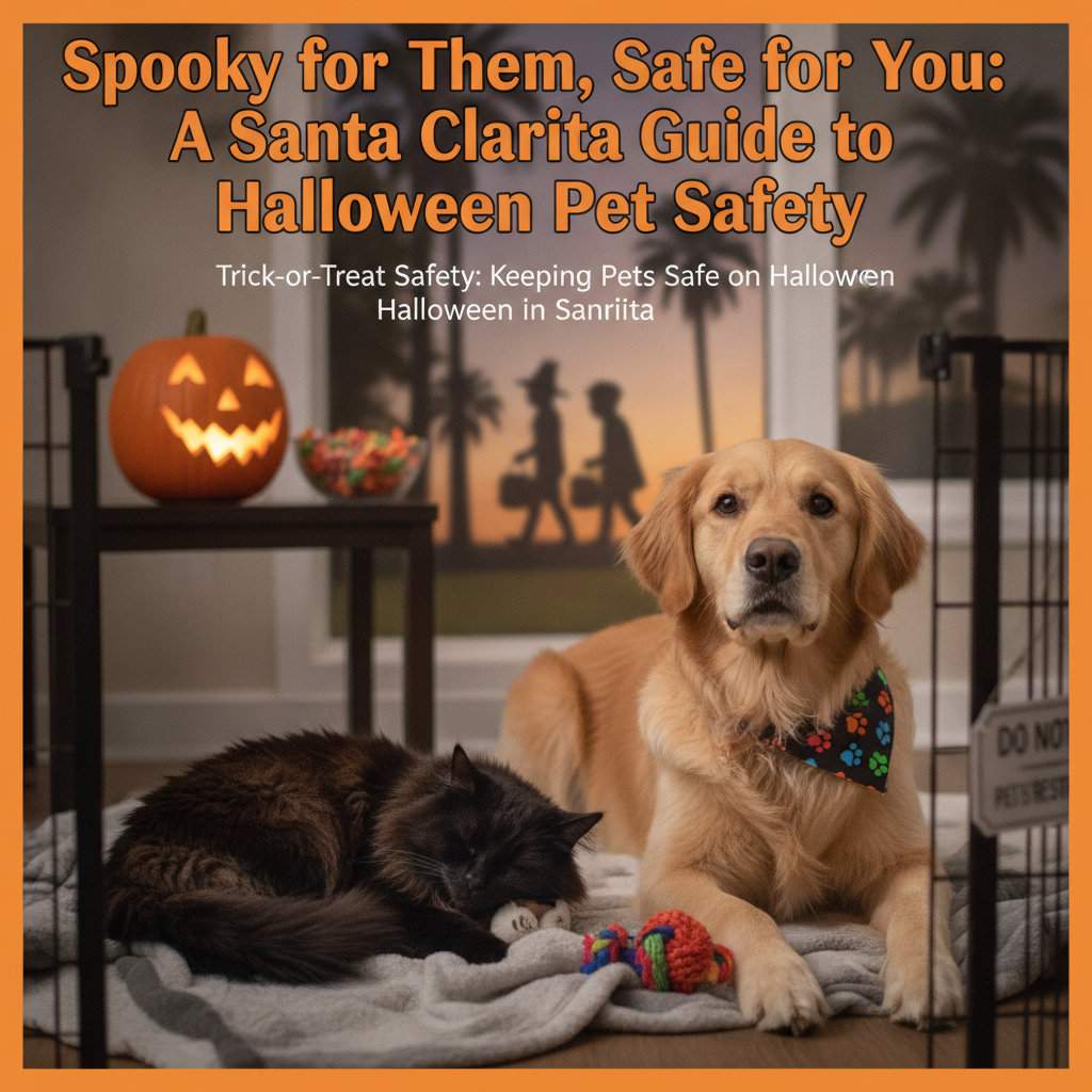 Spooky for Them, Safe for You: A Santa Clarita Guide to Halloween Pet Safety