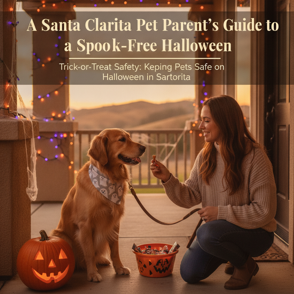 A Santa Clarita Pet Parent's Guide to a Spook-Free Halloween